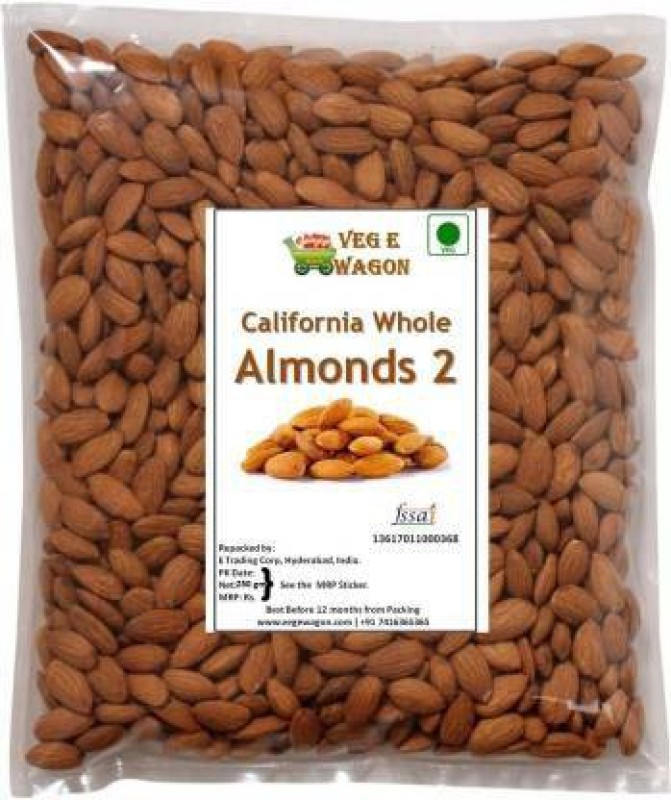 Veg E Wagon California Almonds (250 g ) Almonds