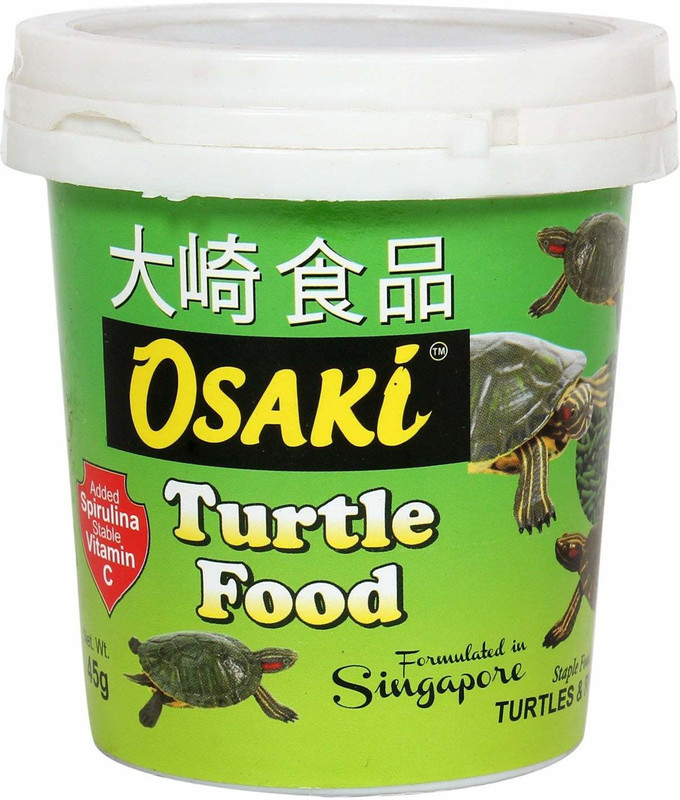 Osaki Turtle Food (250G) | Staple Food Sticks for All Turtles & Reptiles 0.25 kg Dry New Born, Adult, Young, Senior Turtle Food