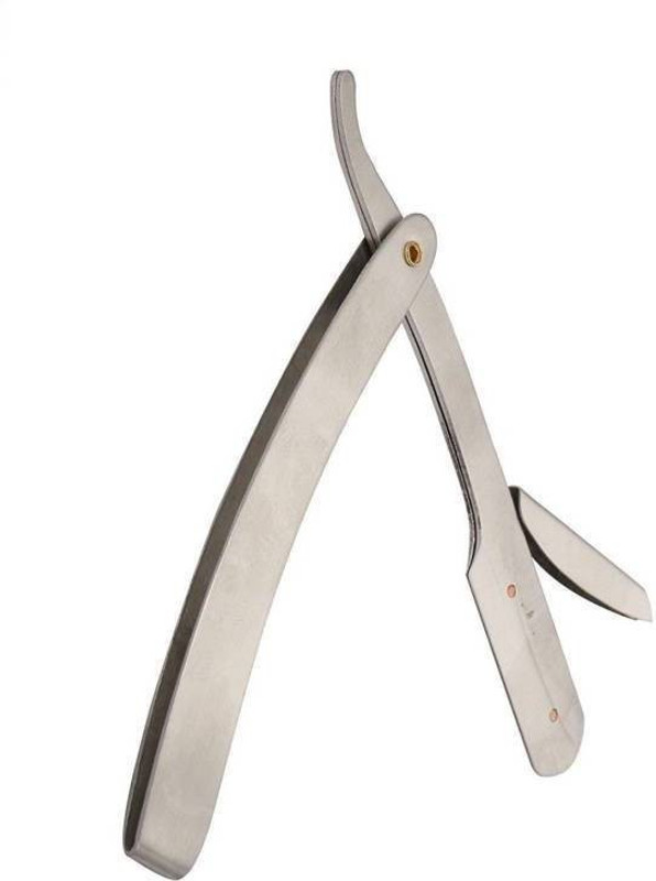 Vcare Fully Stainless Steel Shaving Razor Professional Straight, Men & Women