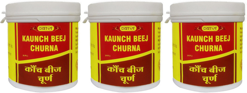 vyas Kaunch Beej Churna for Increasing Energy Levels (Pack of 3)(Pack of 3, 300 g)