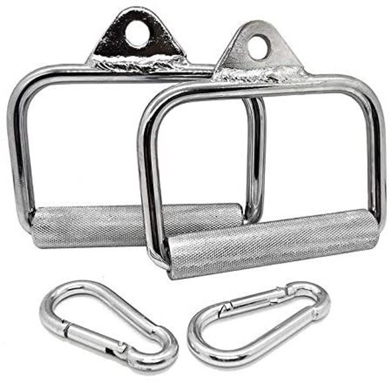 Black Mountain Special D Handle for Large Fitness Equipment, Professional Cable Machine Handle Multi-training Bar