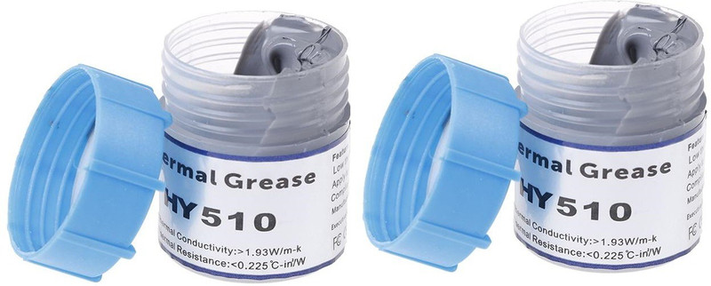 Teratech (Pack of 2) 10 g Compound Thermal Paste Cooling Paste Grease Carbon Based Thermal Paste(10 g 1.93 W/mK)