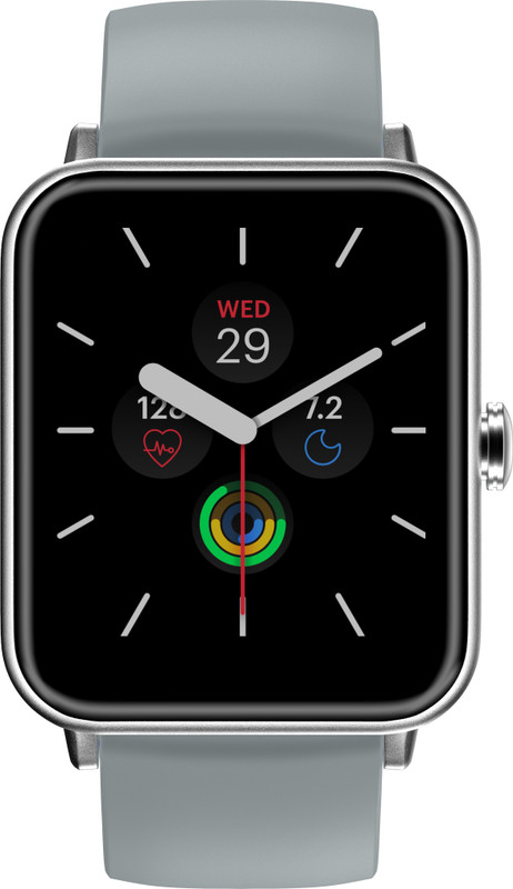 Noise ColorFit Pro 3 Smartwatch(Grey Strap, Regular)