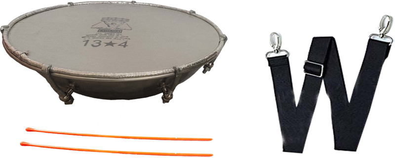 new jaibharat musicals multicolor Tasha 10 inch belt with stick Acoustic 1 Drum Kit Set(Professional)