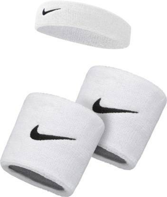 KELEMON headband wristband Fitness Band(White, Pack of 1)