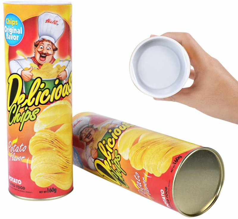 PTCMart Potato Prank Toy Chip Funny Snake Joke Toy Prank Prop for Halloween (PACK OF 2) Magic Kit Gag Toy(Multicolor)