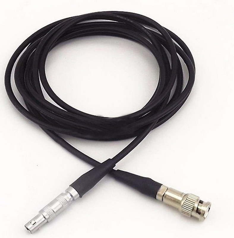 Kirti NDT  TV-out Cable BNC TO MINI LEMO CABLE(Black, For TV, 2 m)