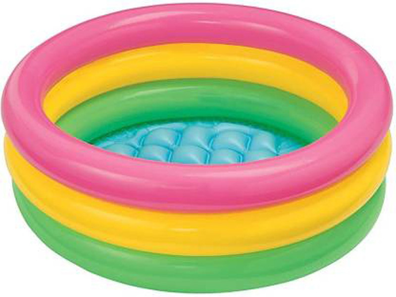 fizz 3 Feet Inflatable Bath Tub(Multicolor)