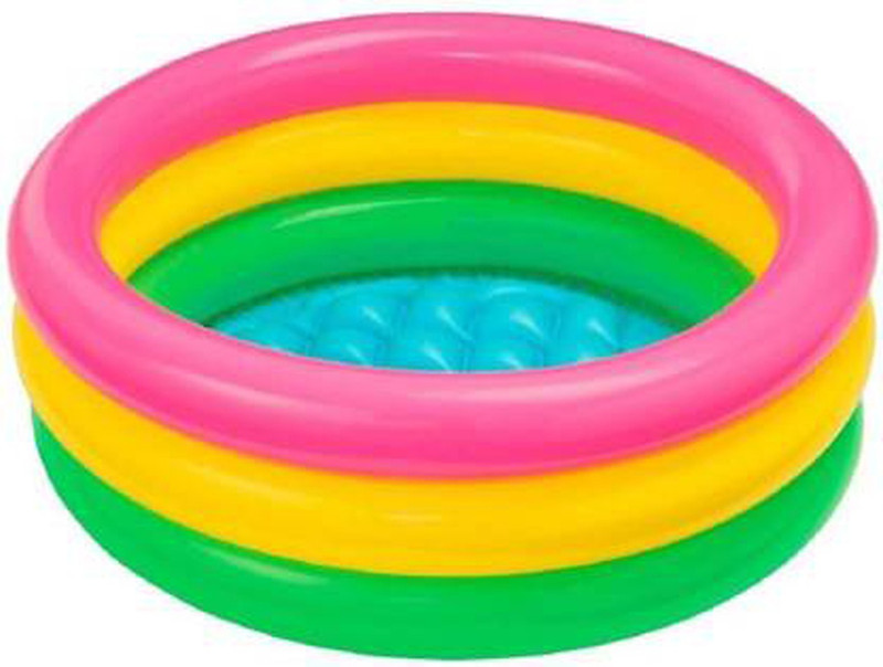 fizz 2 Feet Inflatable Bath Tub(Multicolor)