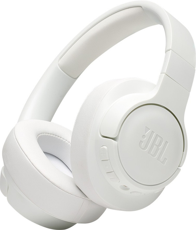 JBL Tune 750BTNC with 22 Hours of Playback and Active Noise Cancelling Bluetooth(White, On the Ear)