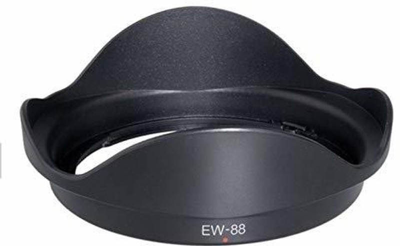 SUPERNIC LH-88 Camera Lens Hood Compatible with Canon EW-88 EF 16-35mm f/2.8L II USM Lens Lens Hood(72 mm, Black)