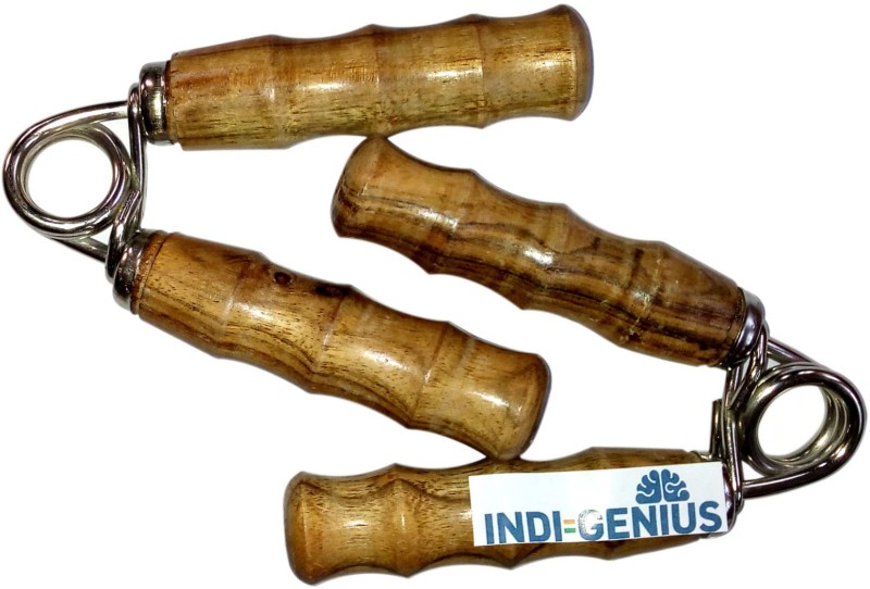 IndiGenius Wooden Hand Grip/Fitness Grip(Silver, Brown) RS.360 (66.00% Off) - Flipkart