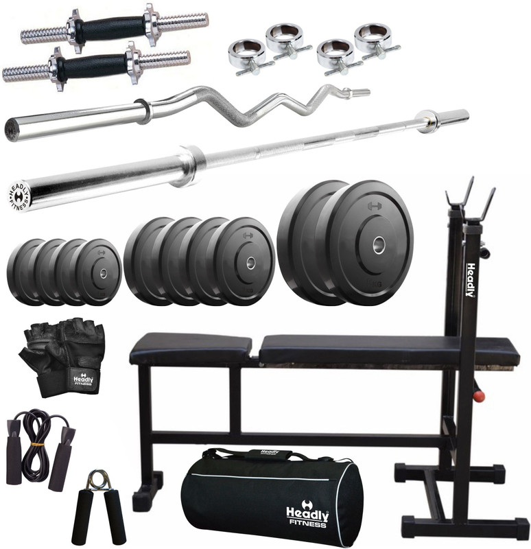 Headly Home 100 kg Combo AA5 Home Gym Kit