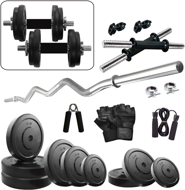 FITZON 52KGCOMBO 3 WB Home Gym Kit