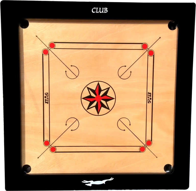 Stag CLUB Carrom board Carrom Kit