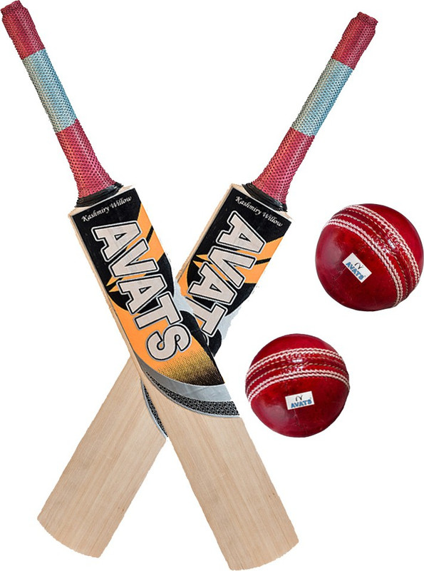 Avats 2 Kashmiri Willow Bat & 2 Ball Cricket Kit Avats 2 Kashmiri Willow Bat & 2 Ball Cricket Kit