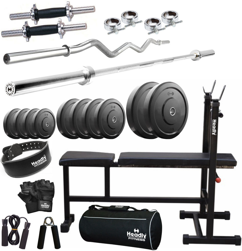 Headly Home 46 kg Combo AA6 Home Gym Kit