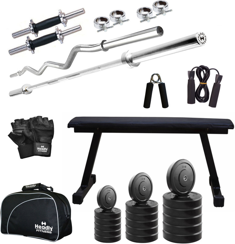 Headly 40 kg Combo CC 7 Total Home Gym Kit
