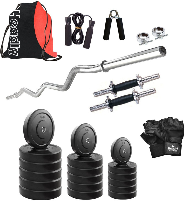Headly HR-14 kg Combo 3 Home Gym Kit