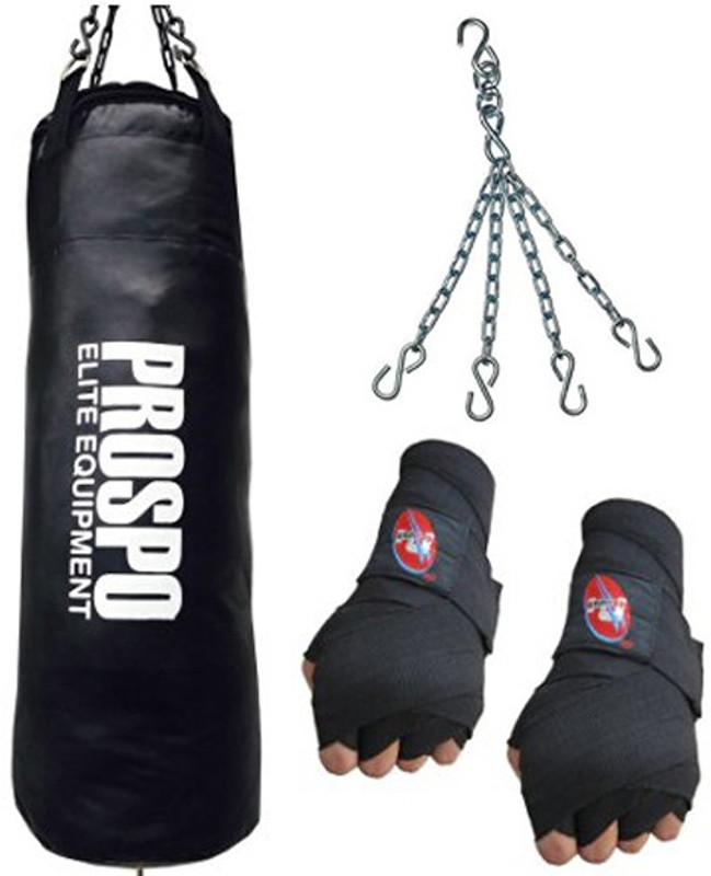 PROSPO 24" Synthetic Leather Extra Heavy duty Pack Boxing Kit