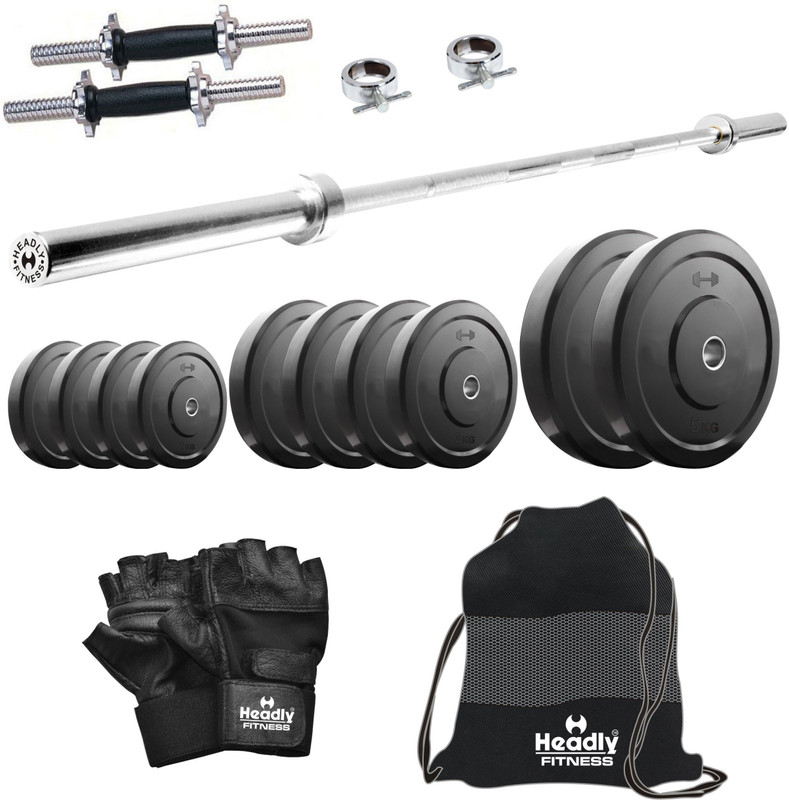 Headly 10 kg Combo 10 Home Gym & Fitness Kit RS.1523 (63.00% Off) - Flipkart