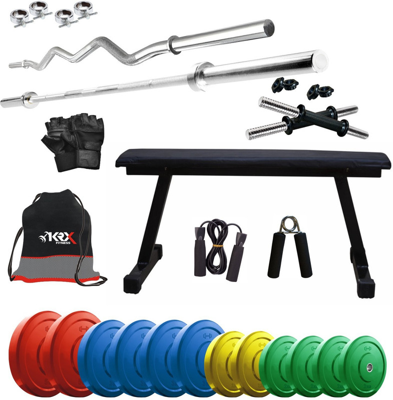KRX Premium CP-35 KG COMBO 7 Home Gym Kit