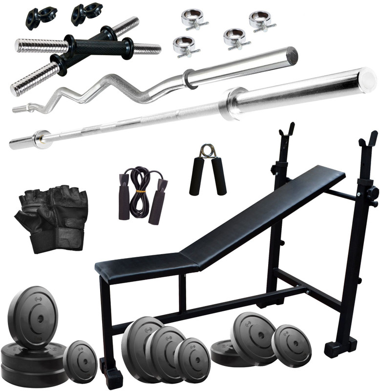 FITZON 38KGCOMBO 5 WB Home Gym Kit