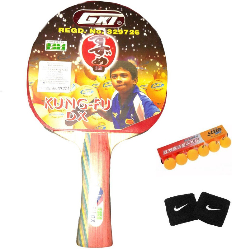 GKI GKI Kung- Fu Dlx TT Bat Combo Table Tennis Kit GKI GKI Kung- Fu Dlx TT Bat Combo Table Tennis Kit