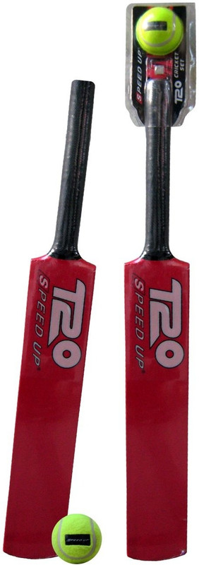 Speed Up 2168-4 Red Bat & Ball Set Size 4 Cricket Kit Speed Up 2168-4 Red Bat & Ball Set Size 4 Cricket Kit