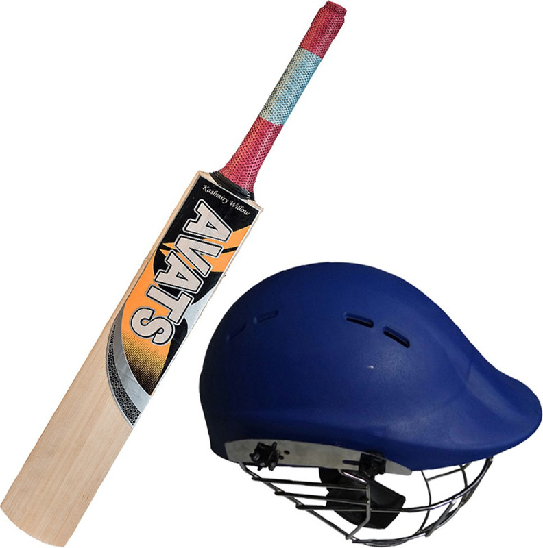 Avats 1 Sanghara Helmate & 1 Kashmiri Willow Bat Cricket Kit Avats 1 Sanghara Helmate & 1 Kashmiri Willow Bat Cricket Kit