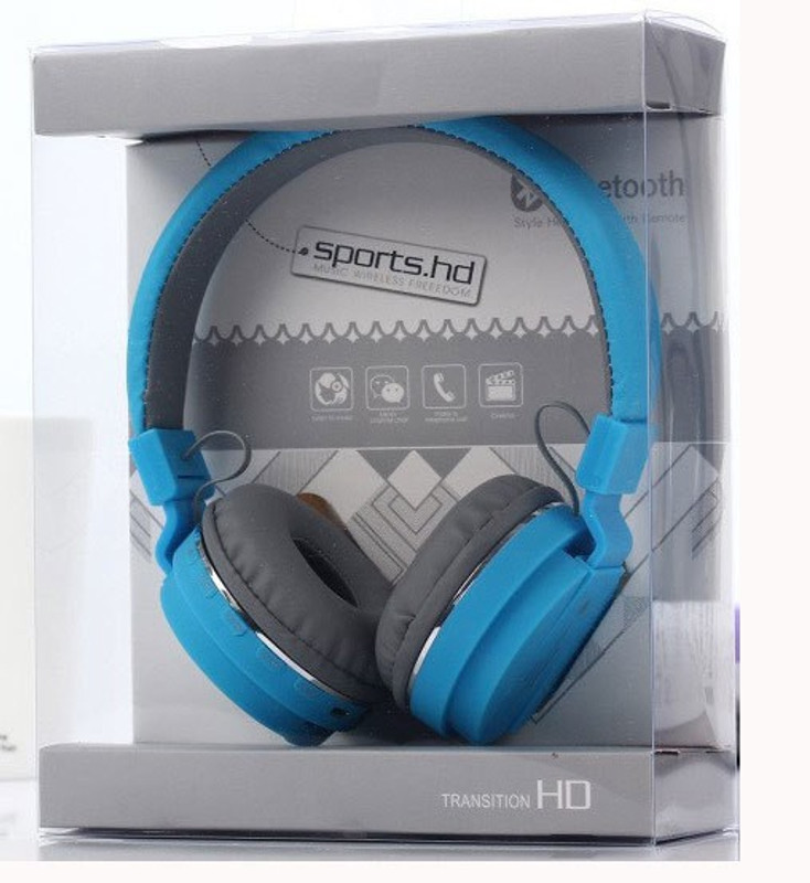 Worricow Portable wireless Over the head Deep Bass Bluetooth Headphone MP3 Player(Red, 0 Display)