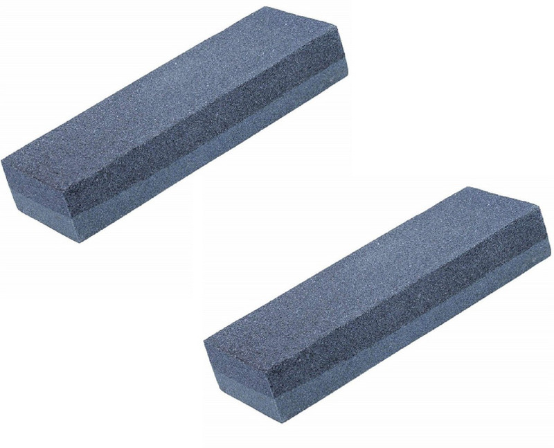 Wovas Premium Sharpening Stone For Sharpening Knives and Tool, 2 Side Grit, Non Slip, Polishing Tool for Kitchen, Combination Stone, Best Grinding Device. Pack of 2. Knife Sharpening Stone(Ceramic)