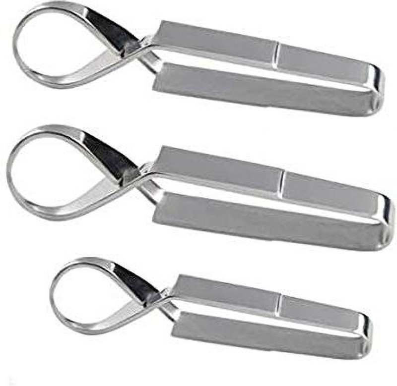 Forgesy Towel Clip Cross Action 4" (Pack Of 3 ) Dressing Forceps Towel Forceps