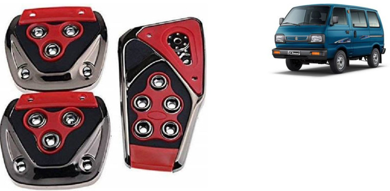 TAKECARE Brake Treadle Clutch Pedal Cover Pad Manual Pedals Non Slip/Anti Slip Car Foot Pedal Cover for Maruti Suzuki Omni Car Pedal