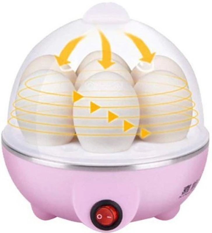 CANDYVILLA Egg Cooker Electric Egg Maker with Measuring Cup Steamer Boiler Egg Cooker(7 Eggs)