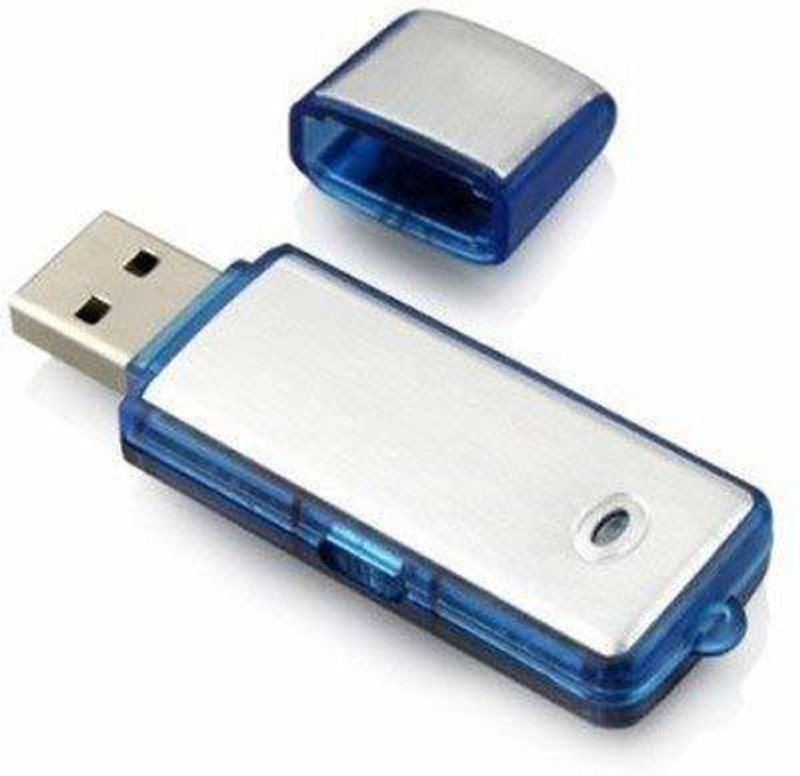 KZLYNN Spy Mini Portable Spy Digital Hidden Audio Voice Recorder 8GB Pen Drive with HD Voice Recording in Built Microphone Mic Dictaphone without Light for Home/Office/Car/Room 8 GB Voice Recorder(0 inch Display)