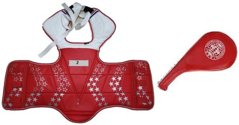 XIOMI TAEKWONDO KARATE Kit FOR 12 TO 14 YEAR Including One Chest Guard, One Fan Pad Boxing Kit