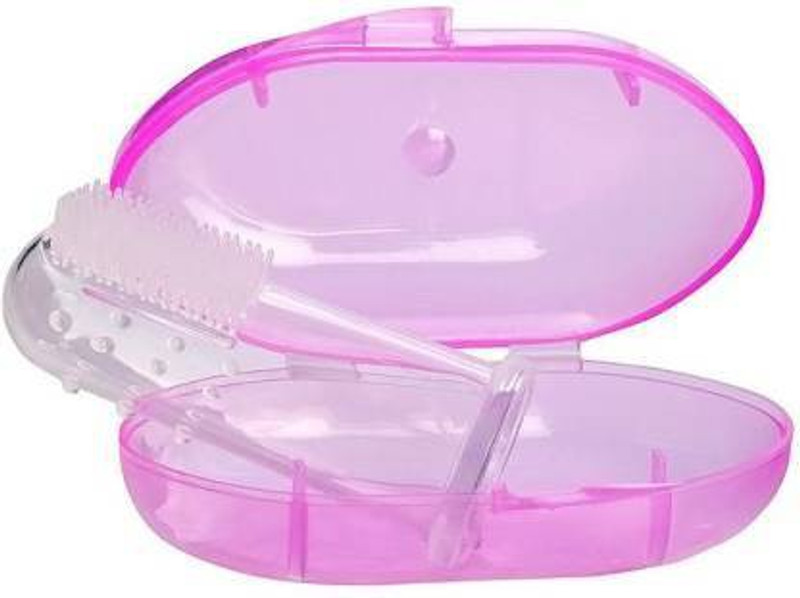 Daily Fest Finger Toothbrush Silicon Toothbrush+Box Children Teeth Pet Toothbrush(New Born Pets, Adult Pets & Young Pets)