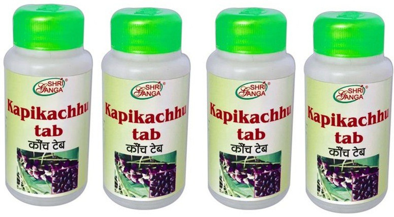 shriganga Kapikachhu tab (Pack of 4)(Pack of 4, 120 Tablets)