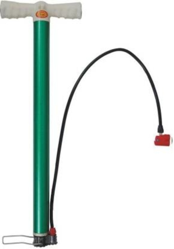 Zonkar CYCLES Air Pump for Bicycle, Scooter, Football Bicycle, Motorcycle, Car, Football Pump, Volleyball Pump, Basketball Pump Pump(Green)