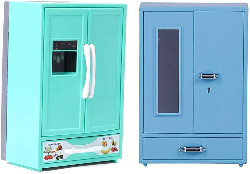ARNIYAVALA Premium Quality Refrigerator Toy for Kids Green & Ratna's Premium Quality Storewell for Kids (Assorted Colours)