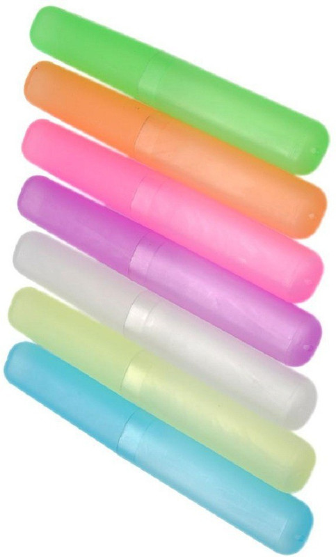Newvent Plastic -Toothbrush Tube Cap Cover Tooth brush Lid Case Toothbrush Case