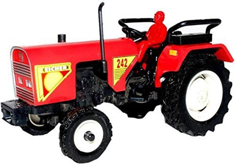 Sheel Eicher Tractor Red For Kids(Red, Black, Pack of: 1)