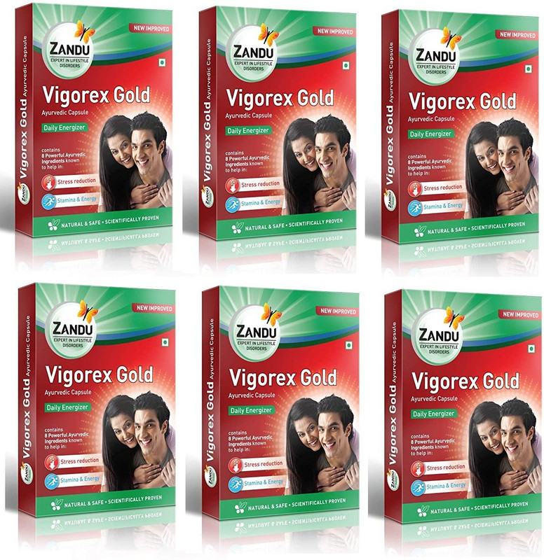 ZANDU VIGOREX GOLD AYURVEDIC DAILY ENERGIZER_2 (Pack of 2)(Pack of 2, 10 Capsules, 10 Capsules)