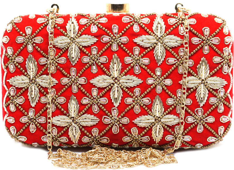 SeeNLee Casual, Party Red  Clutch