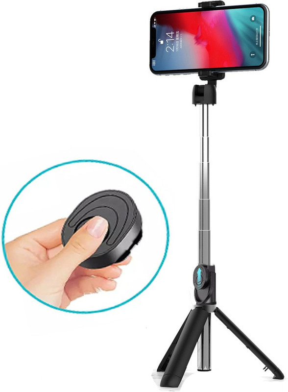 POZUB HIGH QUALITY XT002 WIRELESS SELFIE STICK MULTI-FUNCTION WIRELESS BLUETOOTH SELFIE STAND BLUETOOTH SELFI STICK AND REMOTE SELFI STAND SELFIE STICK SHORT VEIDO MAKER STAND STAND MOBILE HOLDER STAND REMOTE CONTROL VIDEO STAND SLR,DSLR STAND CSC WITH REMOTE TRIPOD STAND MOBILE PHOTO SHOOT AND MONO