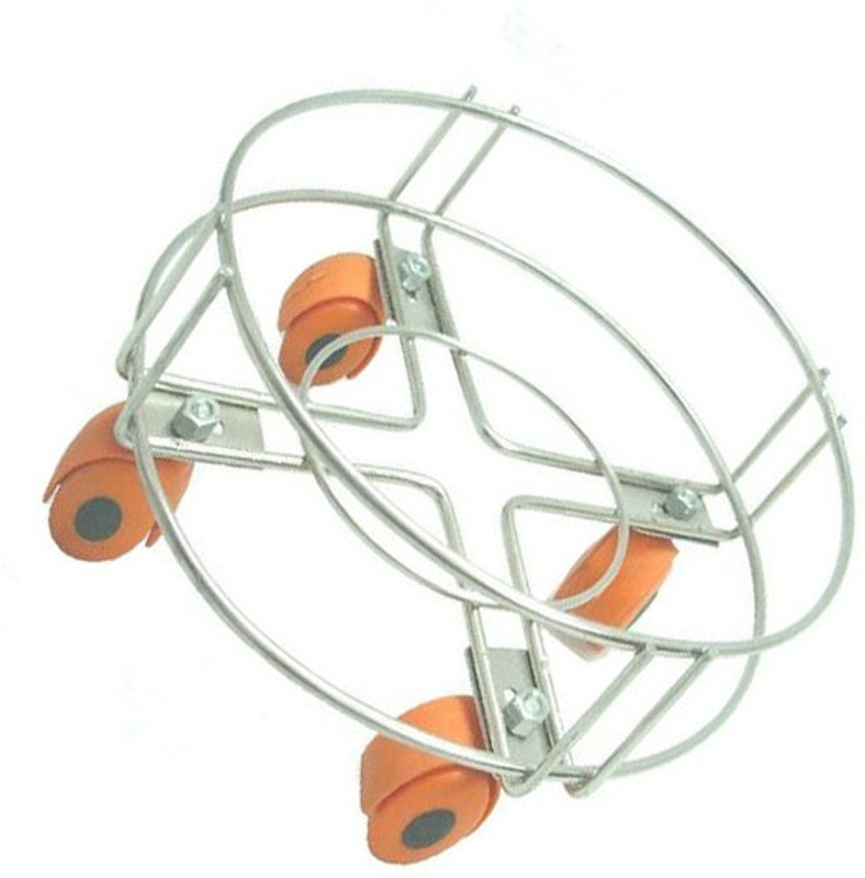 IRONTECH Gas Cylinder Trolley(Red, Steel)
