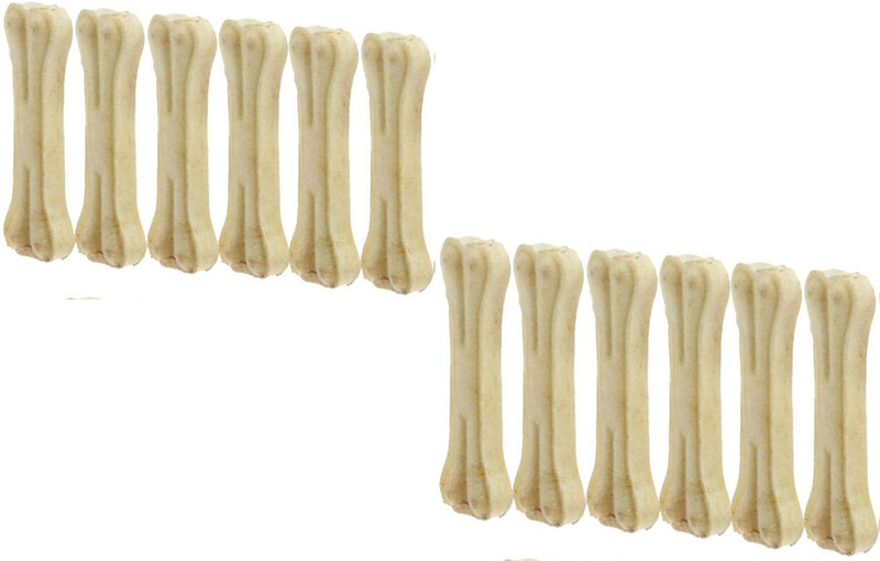 Licorice Pet With Calcium Bone 6inch, (upto)1.1kg Beef Flavor. 10ps Beef Dog Chew(1.1 kg, Pack of 10)