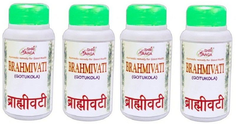 shriganga Brahmi vati (pack of 4)(Pack of 4, 200 ml)