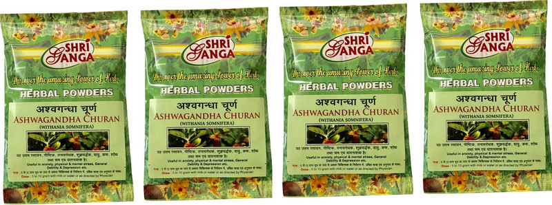 shriganga Ashwagandha churna (pack of 4)(Pack of 4, 100 ml)